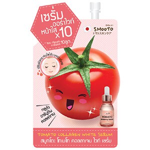 Smooto Tomato Collagen Whitening Serum ครีมหน้าขาว Smooto Tomato Collagen Whitening Serum