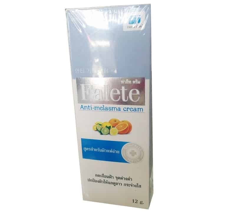 ครีมแก้ฝ้า Falete cream anti melisma cream
