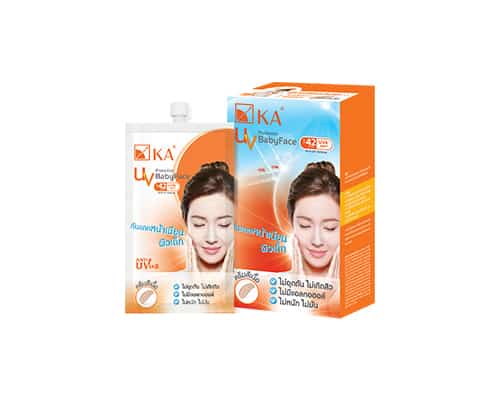ครีมกันแดด KA-uv-protection-babyface-spf42-pa+++