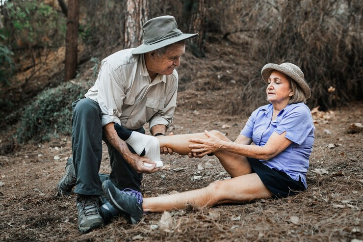 ข้อเท้าพลิก เฝือกอ่อน